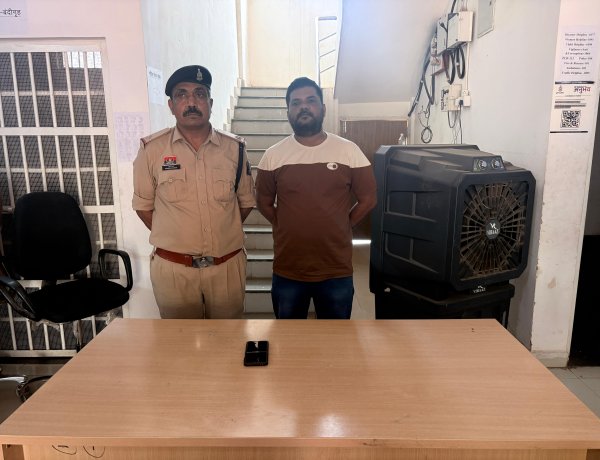 वैशालीनगर में सट्टा नेटवर्क पर पुलिस की कार्रवाई, सहयोगी आरोपी संतोष शर्मा गिरफ्तार