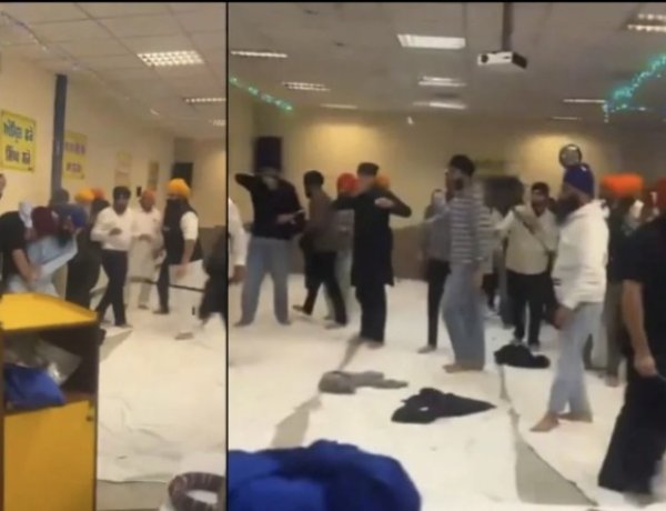 गुरुद्वारे में खूनी संघर्ष, कमेटी विवाद बना हिंसा की वजह, 11 घायल