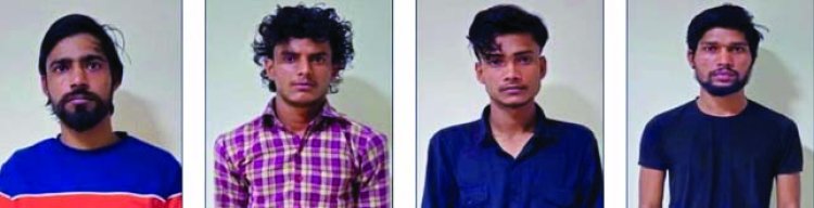बड़ी आतंकी साजिश नाकाम, 4 संदिग्ध गिरफ्तार
