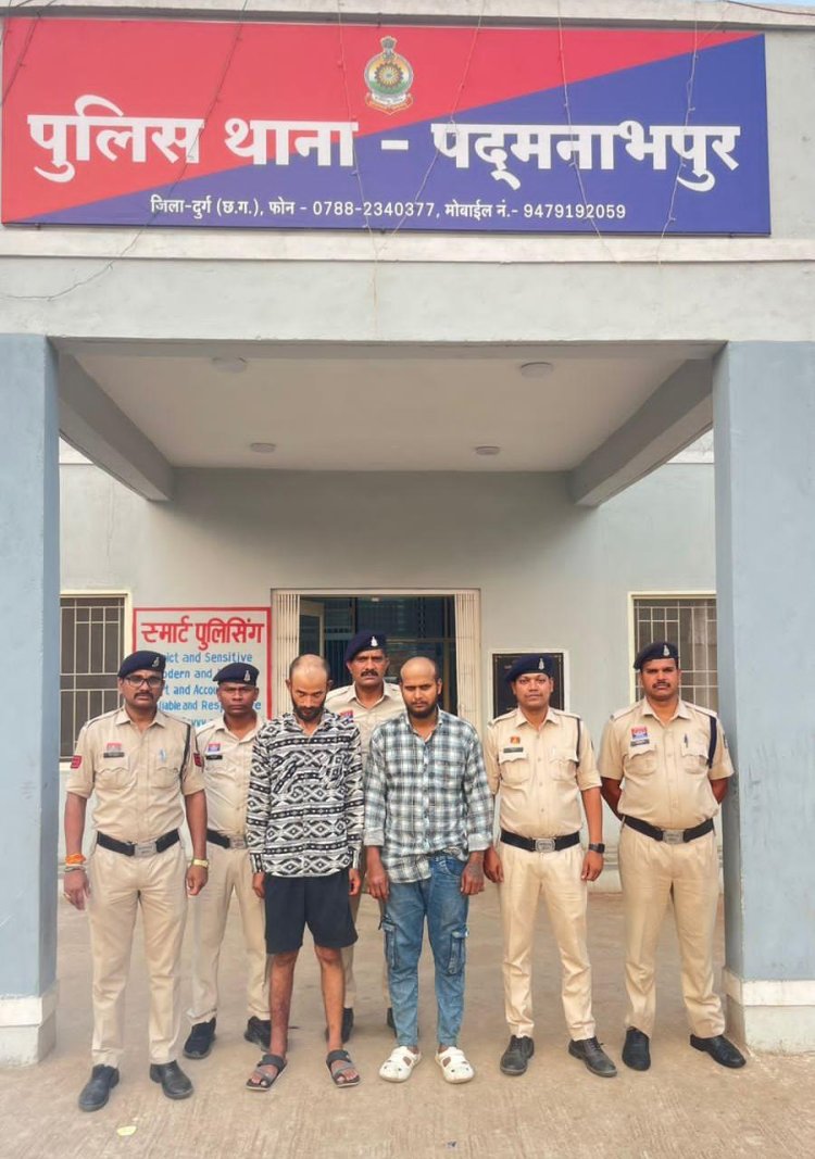 दुर्ग में 98 हजार की नशीली टेबलेट के साथ दो आरोपी गिरफ्तार