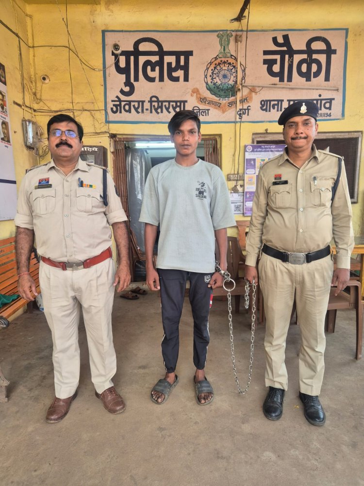 धारदार हथियार दिखाकर लूट की कोशिश, CCTV के सहारे आरोपी चढ़ा पुलिस के हत्थे