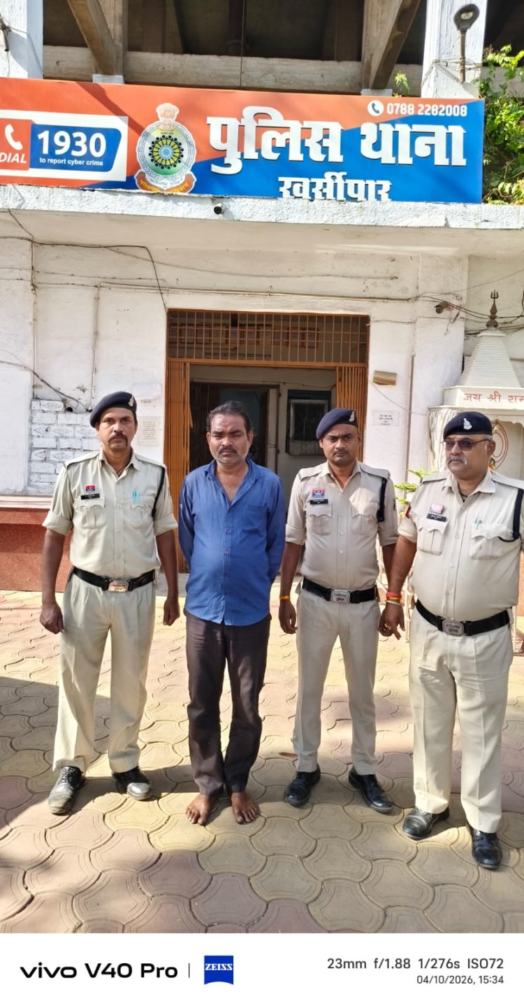 देवार पारा में चल रहा था गांजा का धंधा, पुलिस की दबिश में 2.5 किलो माल के साथ आरोपी गिरफ्तार