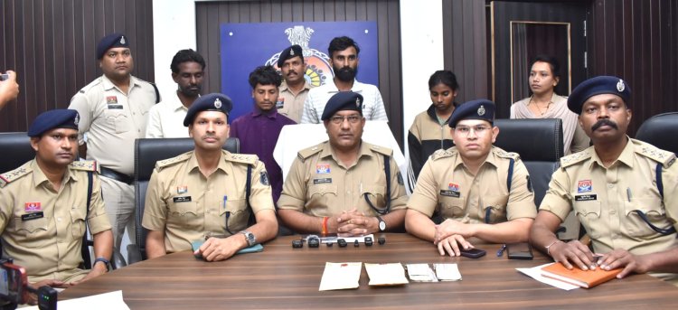 भिलाई में हेरोईन तस्करी का खुलासा, पंजाब से लाकर बेचने की तैयारी में 4 अंतरराज्यीय आरोपी गिरफ्तार