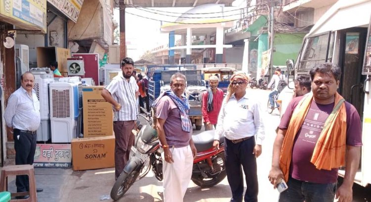 पावर हाउस चौक पर निगम की सख्ती जारी, दूसरे दिन भी हटाया गया अतिक्रमण