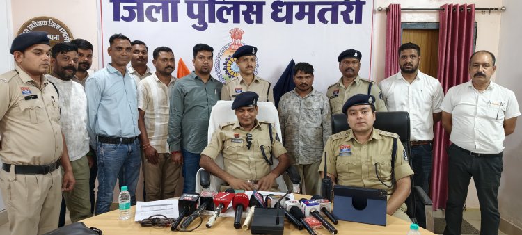 आकाशगंगा कॉलोनी में सिलसिलेवार चोरी का खुलासा, अंतर्राज्यीय गिरोह का भंडाफोड़