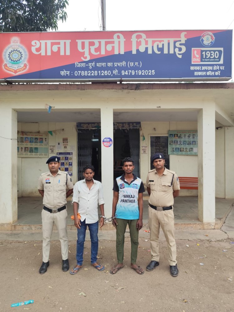 7 साल पुराने हत्या प्रयास मामले में 2 फरार आरोपी गिरफ्तार, ट्रक चालक पर किया था जानलेवा हमला