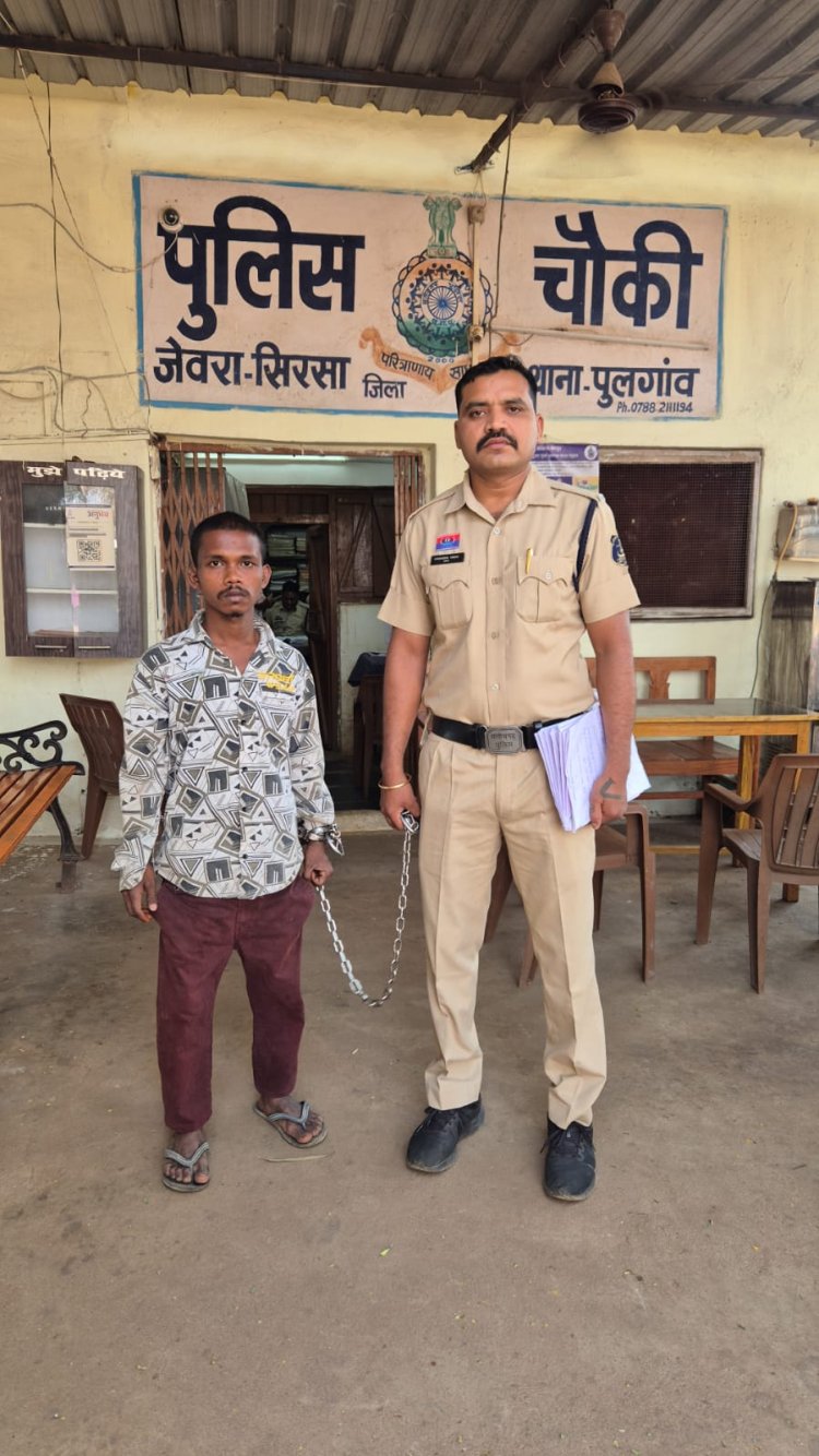 दुर्ग में हत्या-लूट का खुलासा: फरार मुख्य आरोपी गिरफ्तार, पत्थर से की थी बेरहमी से हत्या