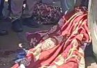 ट्रक की चपेट में आए पति-पत्नी की मौत, 4 साल का बेटा गंभीर घायल