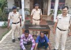 सूने मकान में चोरी करने वाले दो आरोपी गिरफ्तार, 2 लाख के जेवर बरामद
