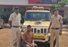 कंपनी से सिलिको मैंगनीज चोरी: वाहन चालक गिरफ्तार, चोरी गए सामान सहित 4 लाख का वाहन जब्त