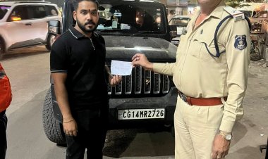 एक हफ्ते में 2466 चालान: दुर्ग में ट्रैफिक नियम तोड़ने वालों पर कड़ा शिकंजा