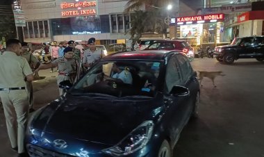 67 वाहनों पर कार्रवाई, बुलेट के मॉडिफाइड साइलेंसर भी जब्त