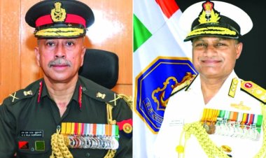 देश को मिला नया सीडीएस: लेफ्टिनेंट जनरल एनएस राजा सुब्रमणि संभालेंगे कमान, वाइस एडमिरल कृष्णा स्वामीनाथन बने नौसेना प्रमुख