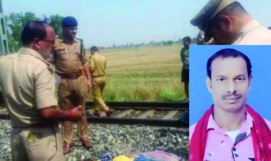 चलती ट्रेन में युवक की गोली मारकर हत्या, पिस्टल कनपटी पर सटाकर मारी गोली