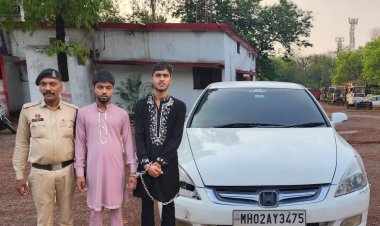 चेकिंग से बचने पुलिस जवान को कुचलने की कोशिश, नागपुर के दो युवक गिरफ्तार
