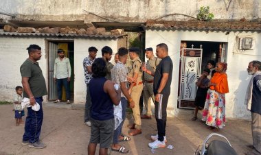 भोर होते ही पुलिस का बड़ा सर्च ऑपरेशन, बॉम्बे आवास और आईएसडीपी में 4 घंटे चली सघन तलाशी