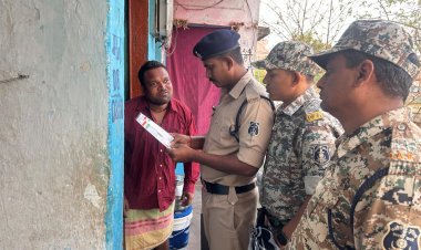 अटल आवासों में दुर्ग पुलिस का सघन चेकिंग अभियान, हथियार के साथ आरोपी गिरफ्तार