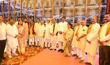 मुख्यमंत्री विष्णु देव साय ने दुर्ग जिले को दी 739 करोड़ 38 लाख रूपए के विकास कार्यों की सौगात