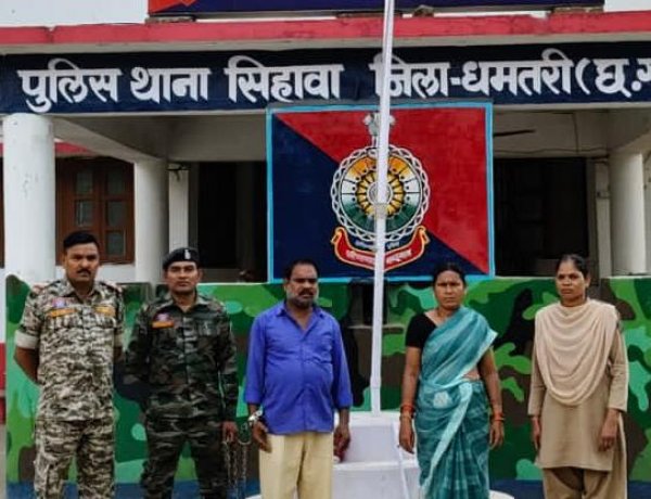 जमीन विवाद ने लिया हिंसक रूप, पति-पत्नी गिरफ्तार
