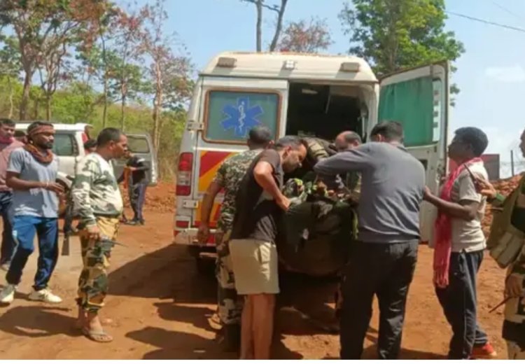 कांकेर-नारायणपुर बॉर्डर पर IED ब्लास्ट, DRG के 4 जवान शहीद