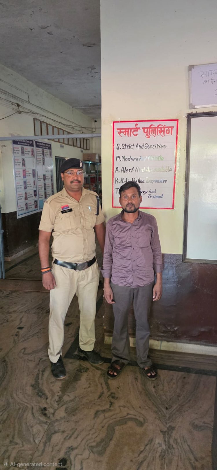 स्कूल के पास सट्टा खिलाते आरोपी गिरफ्तार, 44 हजार से ज्यादा की सामग्री जब्त