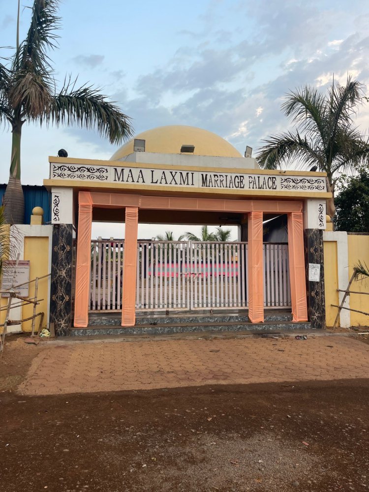 देर रात डीजे बजाना पड़ा भारी, मां लक्ष्मी मैरिज पैलेस पर पुलिस की कार्रवाई