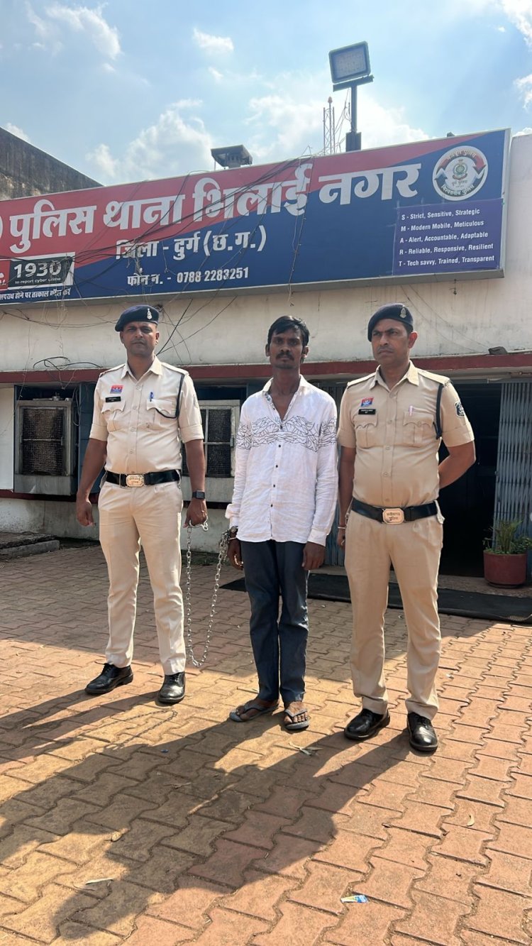 घरेलू विवाद में छोटे भाई ने बड़े भाई की ली जान, भिलाई में लोहे के रापा से हमला