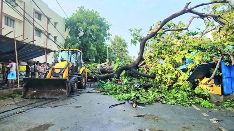 आंधी-तूफान का कहर, 96 लोगों की मौत, कई जिलों में तबाही