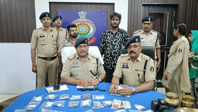 पुलिस का बड़ा खुलासा: भिलाई में ज्वेलर्स संचालक सहित 4 आरोपी गिरफ्तार, 13 लाख के जेवर और वाहन जब्त