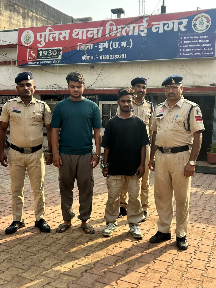 राहगीर से मारपीट, शराब के लिए पैसे मांगने वाले दो आरोपी गिरफ्तार