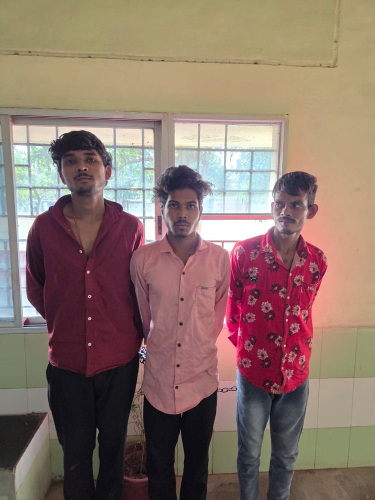 भिलाई में बाइक चोर गिरोह के 4 पकड़े गए, चोरी की दो मोटरसाइकिल बरामद