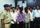 चेन स्नेचिंग गैंग का भंडाफोड़, ओडिशा से आकर महिलाओं को बनाते थे निशाना