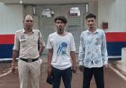 धमधा नाका मंडी में हथियार लहराकर दहशत फैलाने वाले दो आरोपी गिरफ्तार