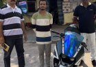 KTM बाइक चोरी के 24 घंटे के भीतर आरोपी गिरफ्तार