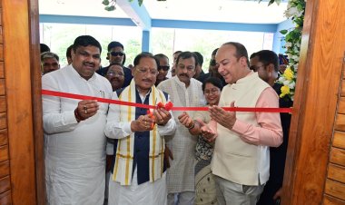 मुख्यमंत्री विष्णु देव साय ने किया आईटी पार्क का लोकार्पण