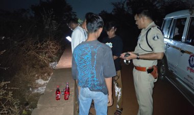 खुले में शराब पीने और अड्डेबाजी करने वालों पर कार्रवाई, 55 प्रकरण दर्ज