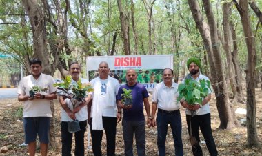 विश्व पर्यावरण दिवस पर दिशा संस्था का पौधरोपण अभियान, पर्यावरण संरक्षण की दिलाई शपथ
