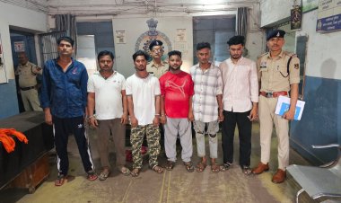 कैरम सेंटर में सिगरेट मांगने को लेकर विवाद, हत्या के प्रयास मामले में 2 नाबालिग सहित 8 गिरफ्तार