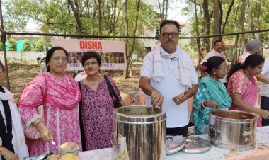 तीन माह तक राहगीरों की प्यास बुझाने वाली "दिशा" की प्याऊ सेवा का समापन