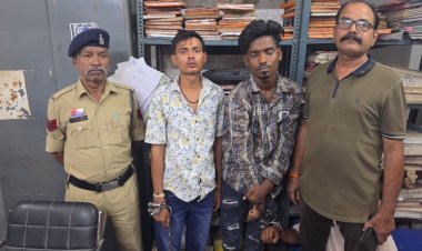 कलेक्टोरेट के आधार सेवा केंद्र में चोरी का खुलासा, दो नाबालिग सहित 4 गिरफ्तार