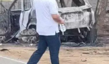 रेत माफिया का खूनी खेल: भाजपा नेता और शिक्षक को जिंदा जलाया, दो की मौत