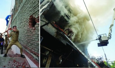 कोचिंग सेंटर में लगी भीषण आग, 15 की मौत, इमरजेंसी एग्जिट नहीं होने से बढ़ा हादसा