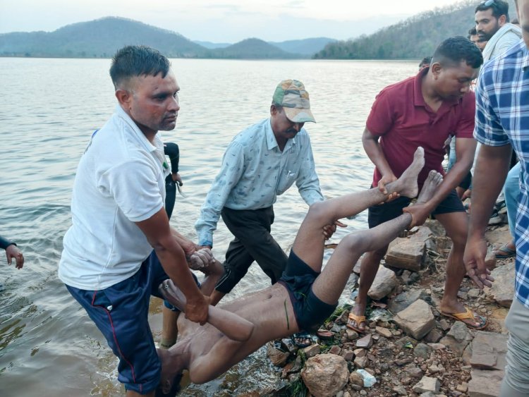 डैम में डूबे 14 वर्षीय बालक का शव SDRF ने निकाला