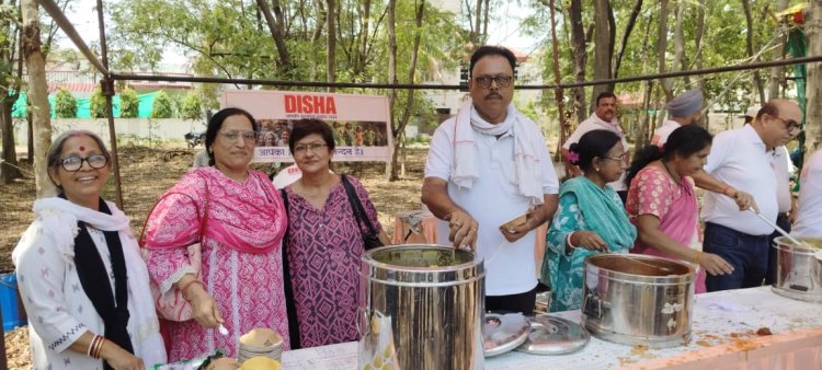 तीन माह तक राहगीरों की प्यास बुझाने वाली "दिशा" की प्याऊ सेवा का समापन
