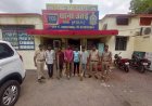 10 घंटे में 3 चोरी का खुलासा, 5 आरोपी गिरफ्तार