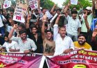 बिहार बंद का असर शुरू, गया में छात्र संगठनों का प्रदर्शन; केंद्रीय शिक्षा मंत्री के इस्तीफे की मांग तेज