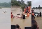 चार दिन बाद उफनते नाले से निकली कार, पूर्व सरपंच और पत्नी के शव बरामद, हाथों में हाथ थामे मिली अंतिम विदाई
