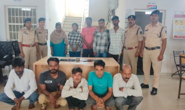 वैशाली नगर पुलिस का जुआ फड़ पर छापा, 10 आरोपी गिरफ्तार
