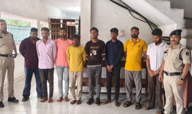 ₹10 हजार के लालच में बने साइबर गैंग के मददगार, 9 म्यूल खाताधारक और एजेंट गिरफ्तार