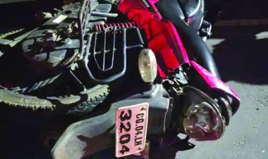तेज रफ्तार हाईवा ने बाइक को मारी टक्कर, 50 फीट तक घसीटा, नाइट ड्यूटी पर जा रहे बीएसपी ठेका कर्मी की सड़क हादसे में मौत
